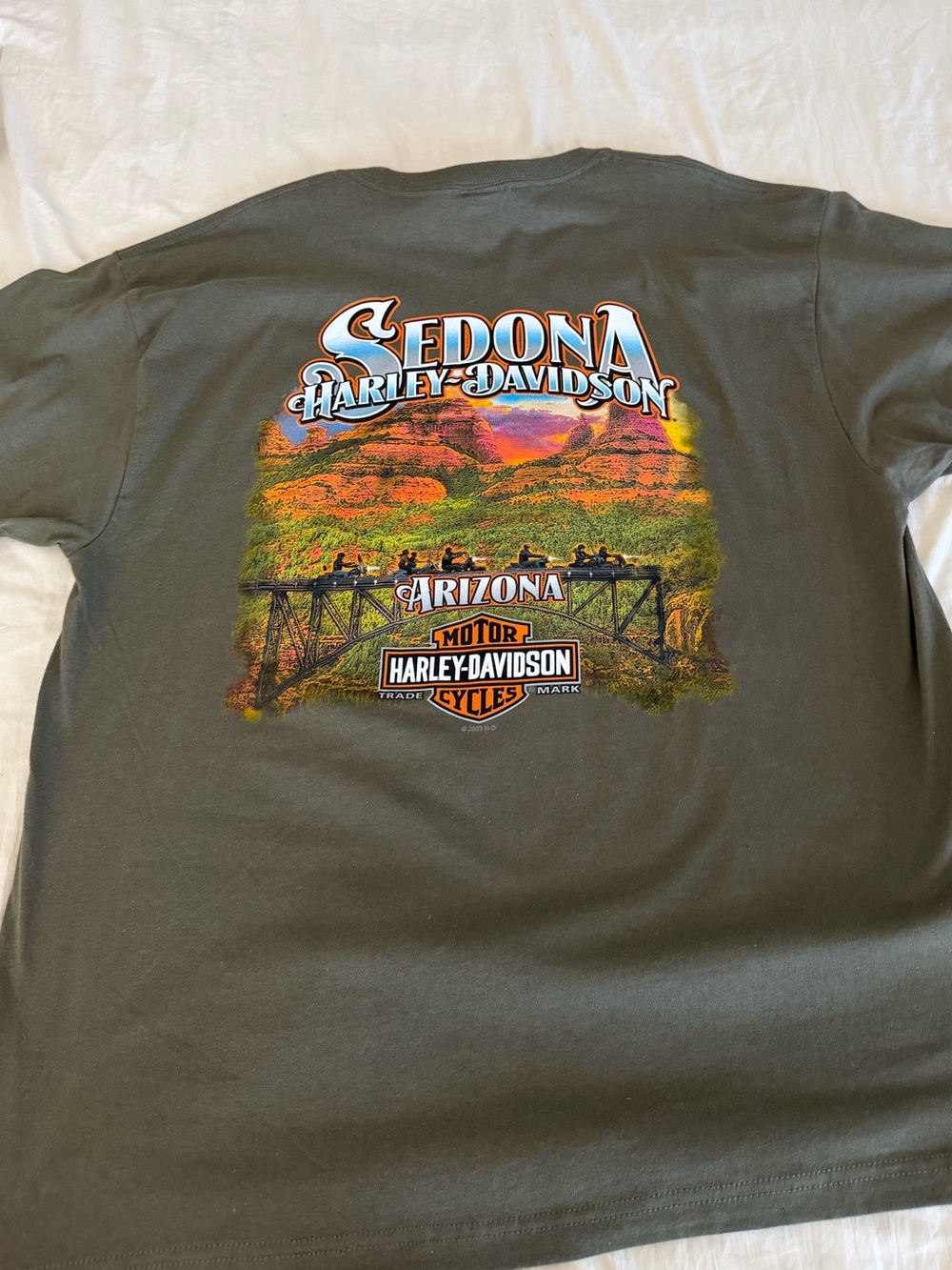 Harley Davidson Sedona tee - Picture 2 of 5